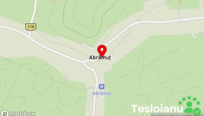 hartă a Abrămuţ  în Abrămuţ