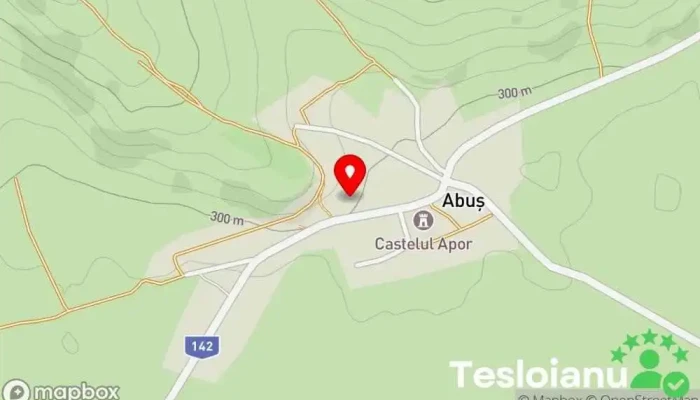 hartă a Abuş  în Abuş
