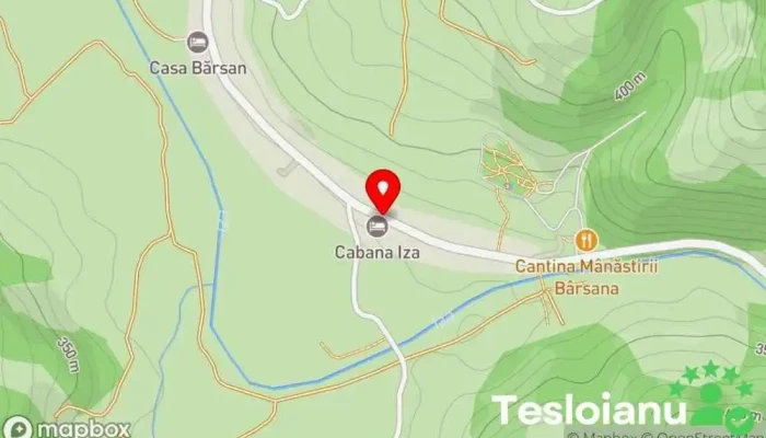 hartă a Acasa la Tulucu Pensiune în Bârsana