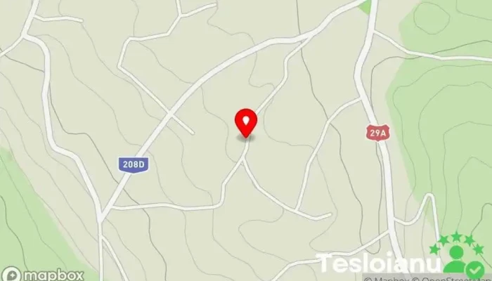 hartă a Adâncata  în Adâncata