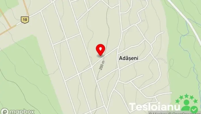hartă a Adășeni  în Adășeni