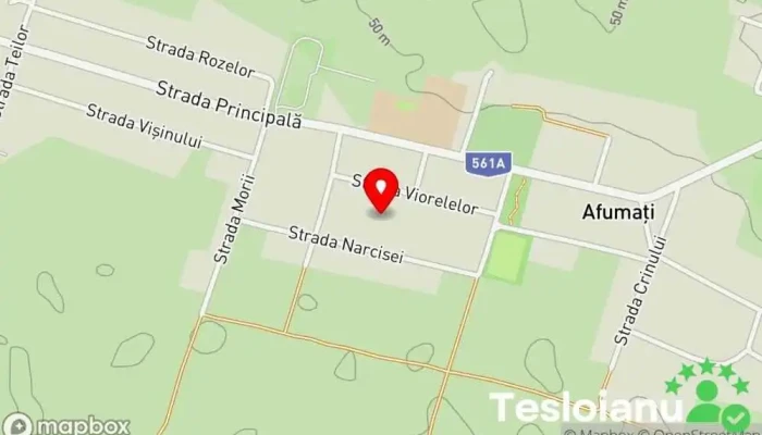hartă a Afumați  în Afumați
