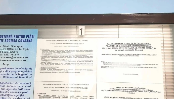 Agentia Judeteana De Plati Si Inspectie Sociala Covasna Sfantu Gheorghe - Sfântu Gheorghe