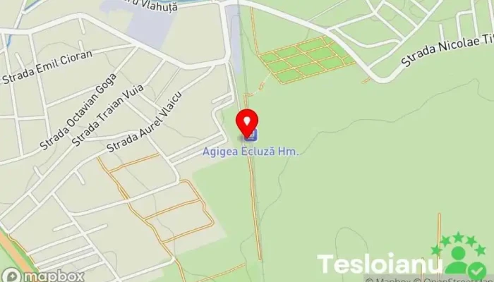 hartă a Agigea Ecluză Gară în Agigea