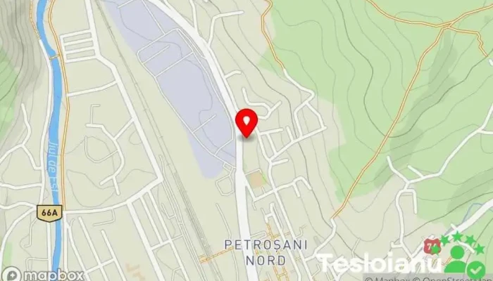hartă a Alecas Auto S.R.L. Mecanic, Magazin în Petroșani