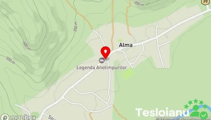 hartă a Alma  în Alma