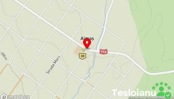 hartă a Almaş  în Almaş