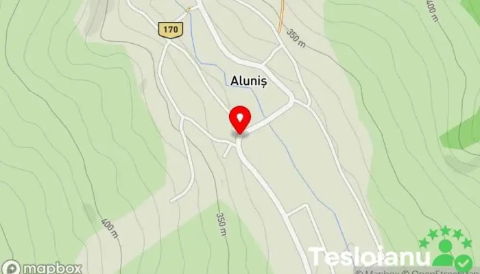 hartă a Aluniş  în Aluniş