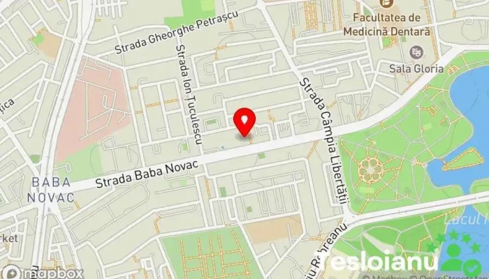 hartă a Ambulanta de key Serviciu de lăcătușerie de urgență în București