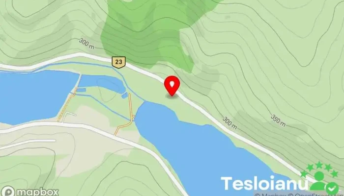 hartă a Amenajare Piscicola TAGALANDIA Lac de pescuit în Comuna Țaga