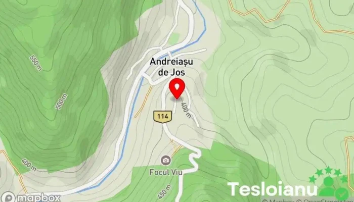 hartă a Andreiașu de Jos  în Andreiașu de Jos