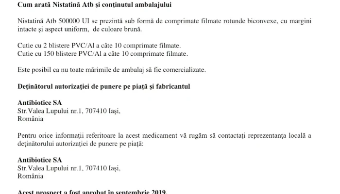 Antibiotice -  Catalog - Iași