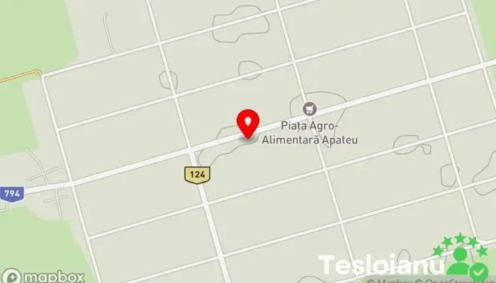 hartă a Apateu  în Apateu