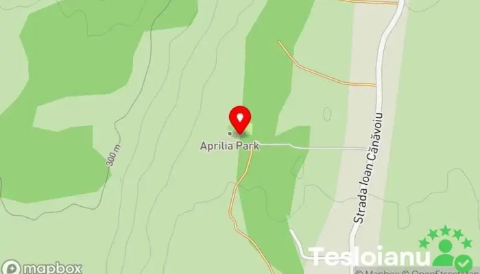 hartă a Aprilia Park Piscină în Sănăteşti