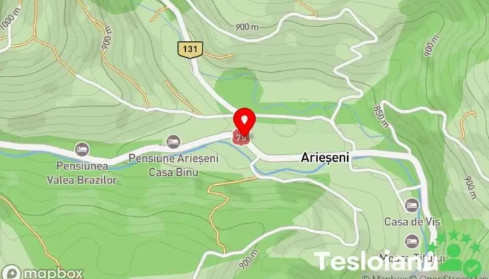 hartă a Arieșeni  în Arieșeni