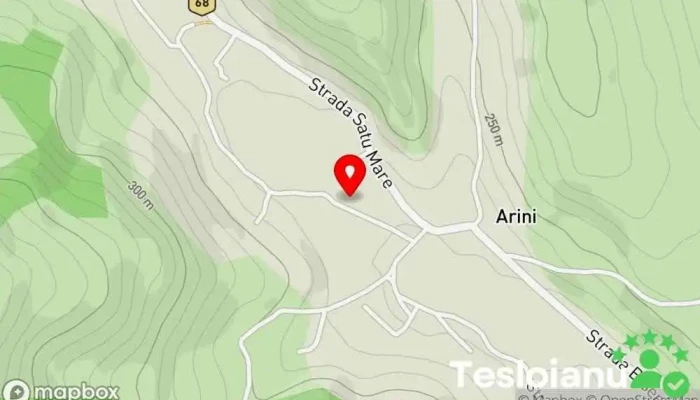 hartă a Arini  în Arini