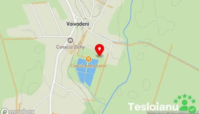 hartă a Art equest Echitație Centru de echitație în Voivodeni