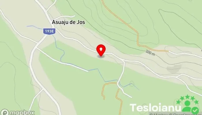 hartă a Asuaju de Jos  în Asuaju de Jos