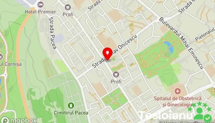 hartă a Atelier De Chei Servicii de duplicare chei, Magazin de electronice, Servicii de ascuțit în Botoșani