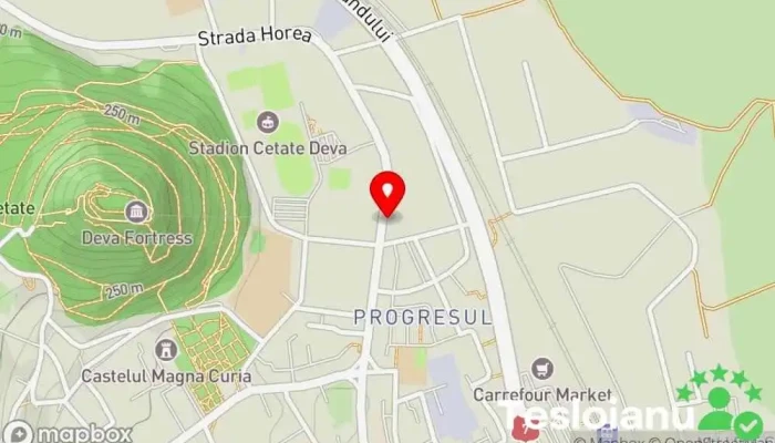hartă a Auto Check Center-Lazar Company SNC Service auto în Deva