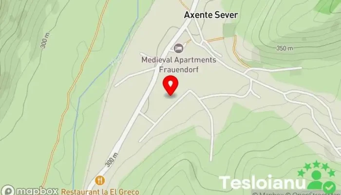hartă a Axente Sever  în Axente Sever