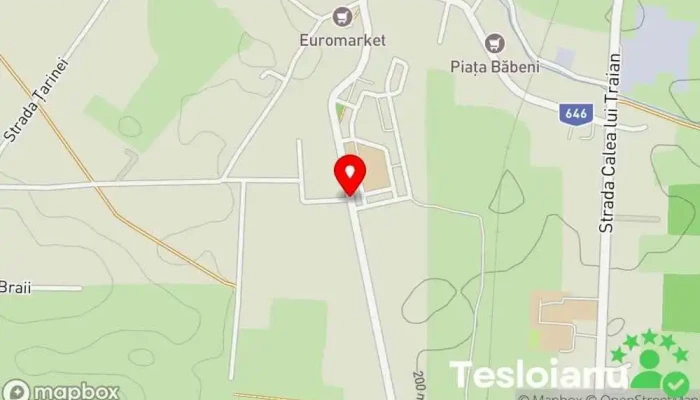 hartă a Băbeni  în Băbeni