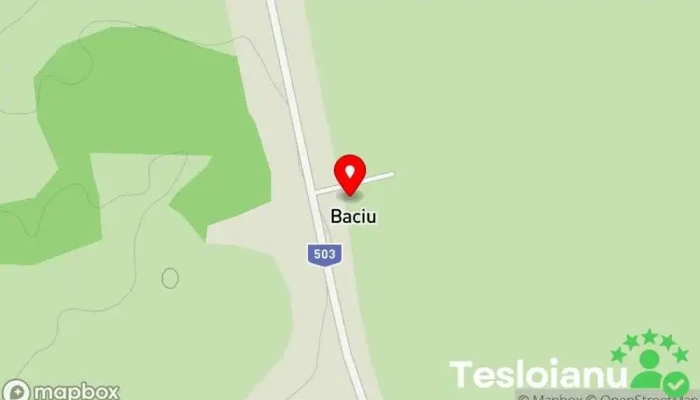 hartă a Baciu  în Baciu