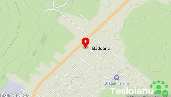 hartă a Bădeana  în Bădeana