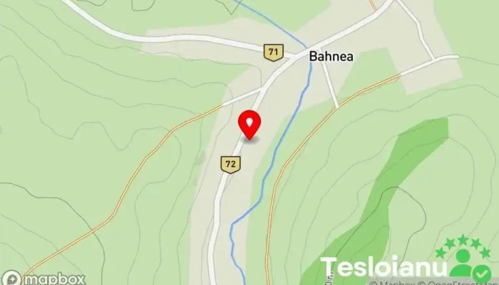 hartă a Bahnea  în Bahnea