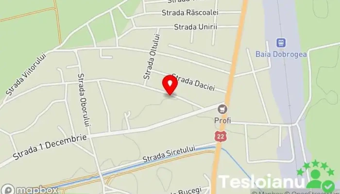 hartă a Baia  în Baia