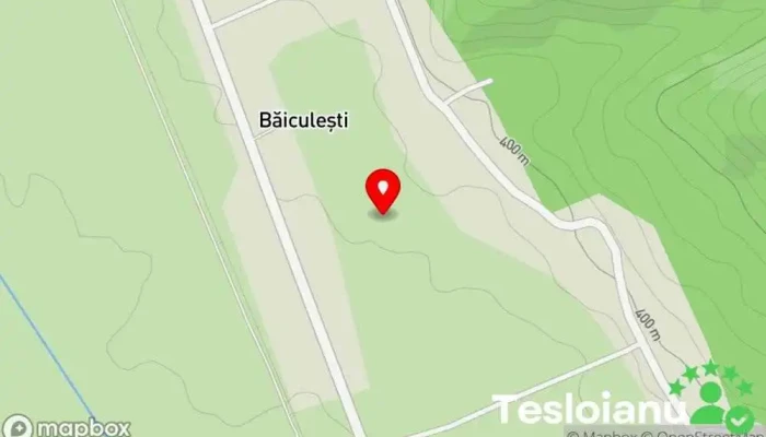hartă a Băiculești  în Băiculești