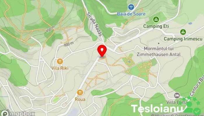 hartă a Baile Borsec Sală de fitness în Borsec