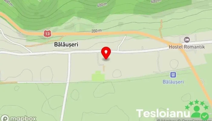 hartă a Bălăușeri  în Bălăușeri