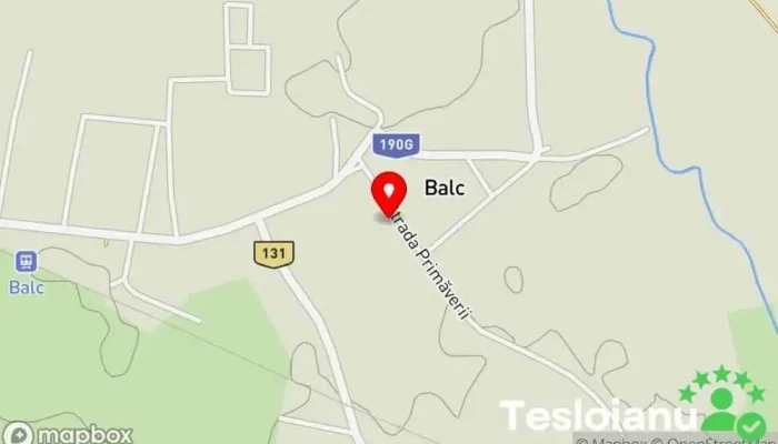 hartă a Balc  în Balc