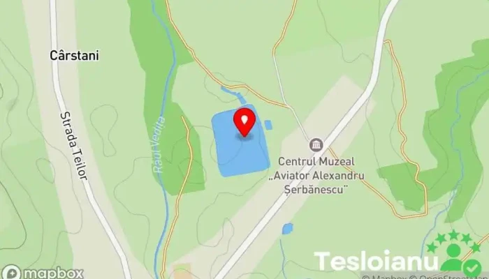 hartă a Balta Colonesti - Olt Lac de pescuit în Coloneşti