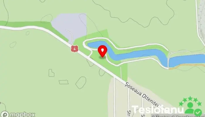 hartă a Balta Gruiu Lac de pescuit în Gruiu