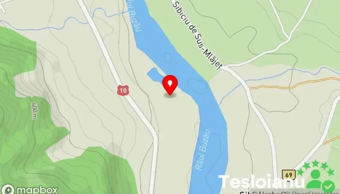 hartă a BALTA LUI ANDREI Lac de pescuit în 