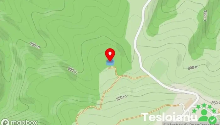 hartă a Baltă Pescuit Poiana Sibiului Lac de pescuit în Poiana Sibiului