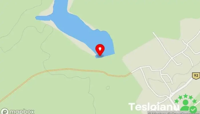 hartă a Balta Teiu Lac de pescuit în Teiu