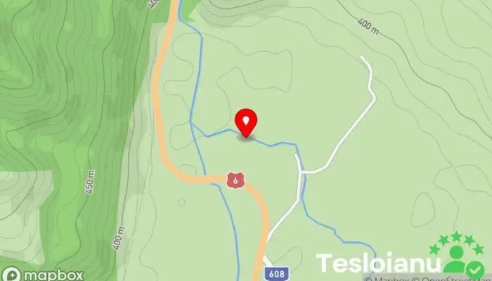 hartă a Balta Teregova Zonă de pescuit în Teregova