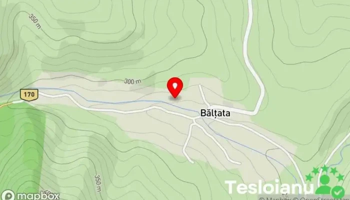 hartă a Bălțata  în Bălțata