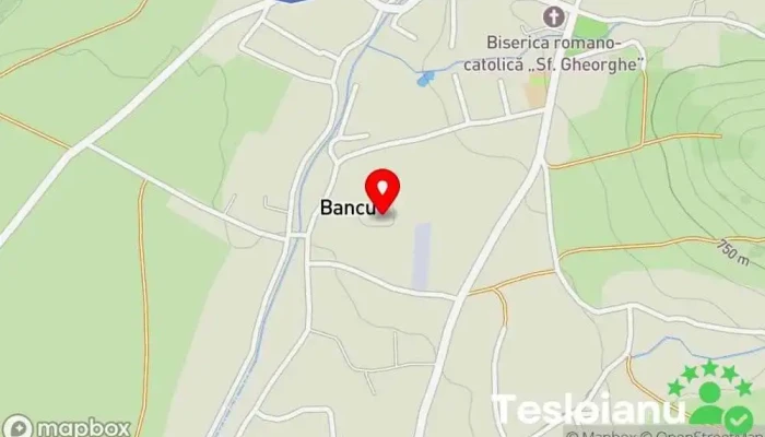 hartă a Bancu  în Bancu