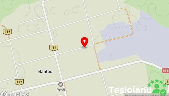 hartă a Banloc  în Banloc