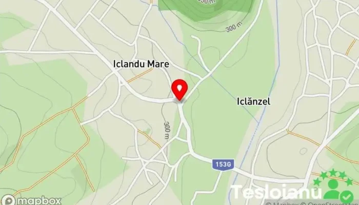 hartă a Bar Magazin La Mâțucu Bar în Iclandu Mare