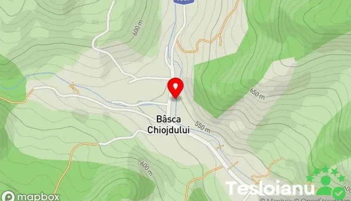 hartă a Bâsca Chiojdului  în Bâsca Chiojdului