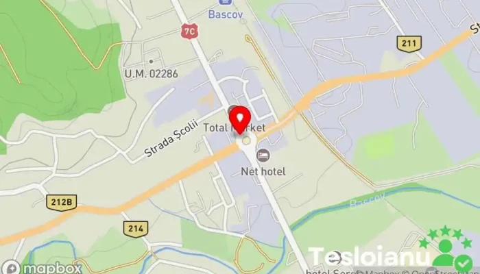 hartă a Bascov  în Bascov