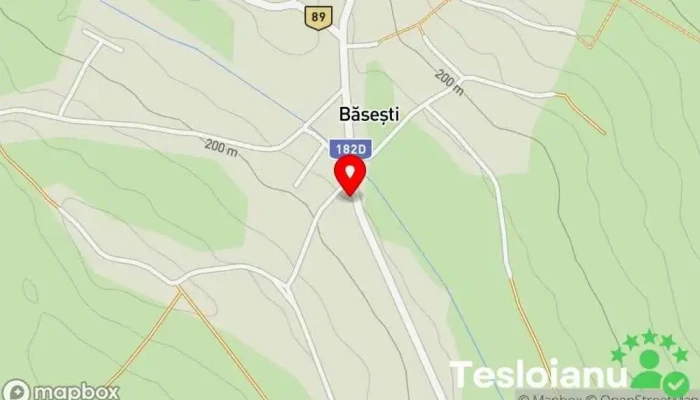 hartă a Băseşti  în Băseşti