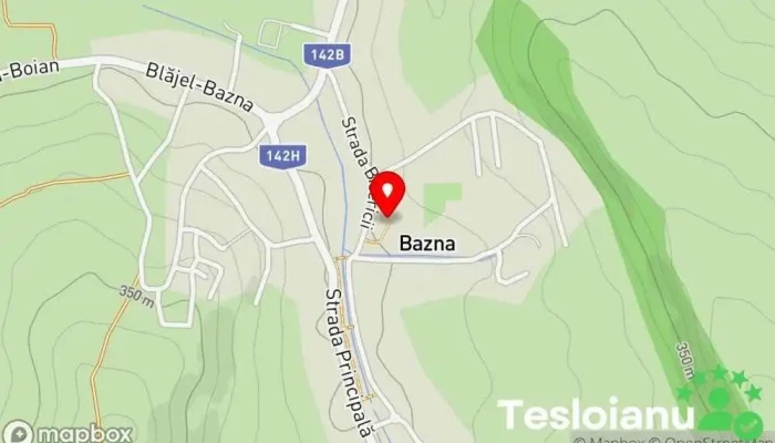 hartă a Bazna  în Bazna