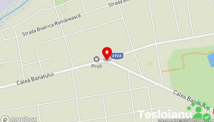 hartă a Becicherecu Mic  în Becicherecu Mic