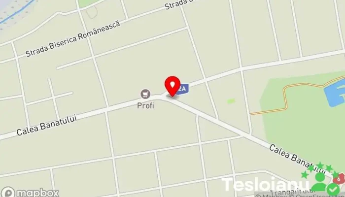 hartă a Becicherecu Mic Stație de autobuz în Becicherecu Mic